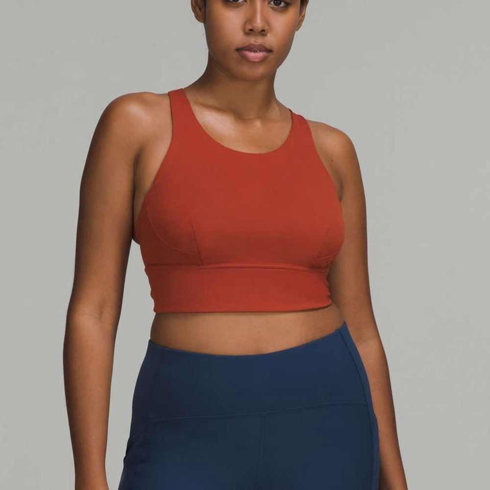 Lululemon Wunder Train Longline Bra for C/D Cup - Cayenne SZ 6